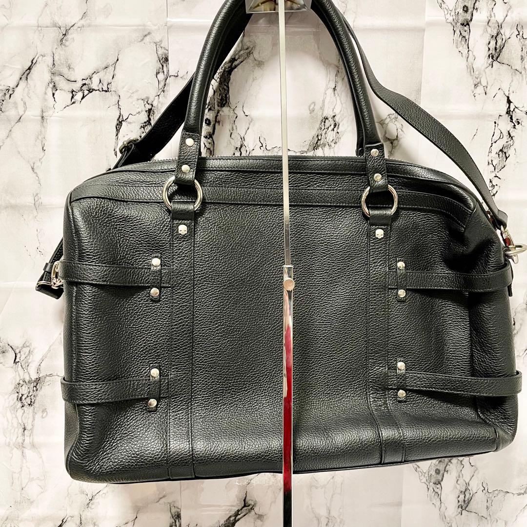 【美品】HYDROGEN ボストンバッグ ABライン 2WAY 日本限定 黒