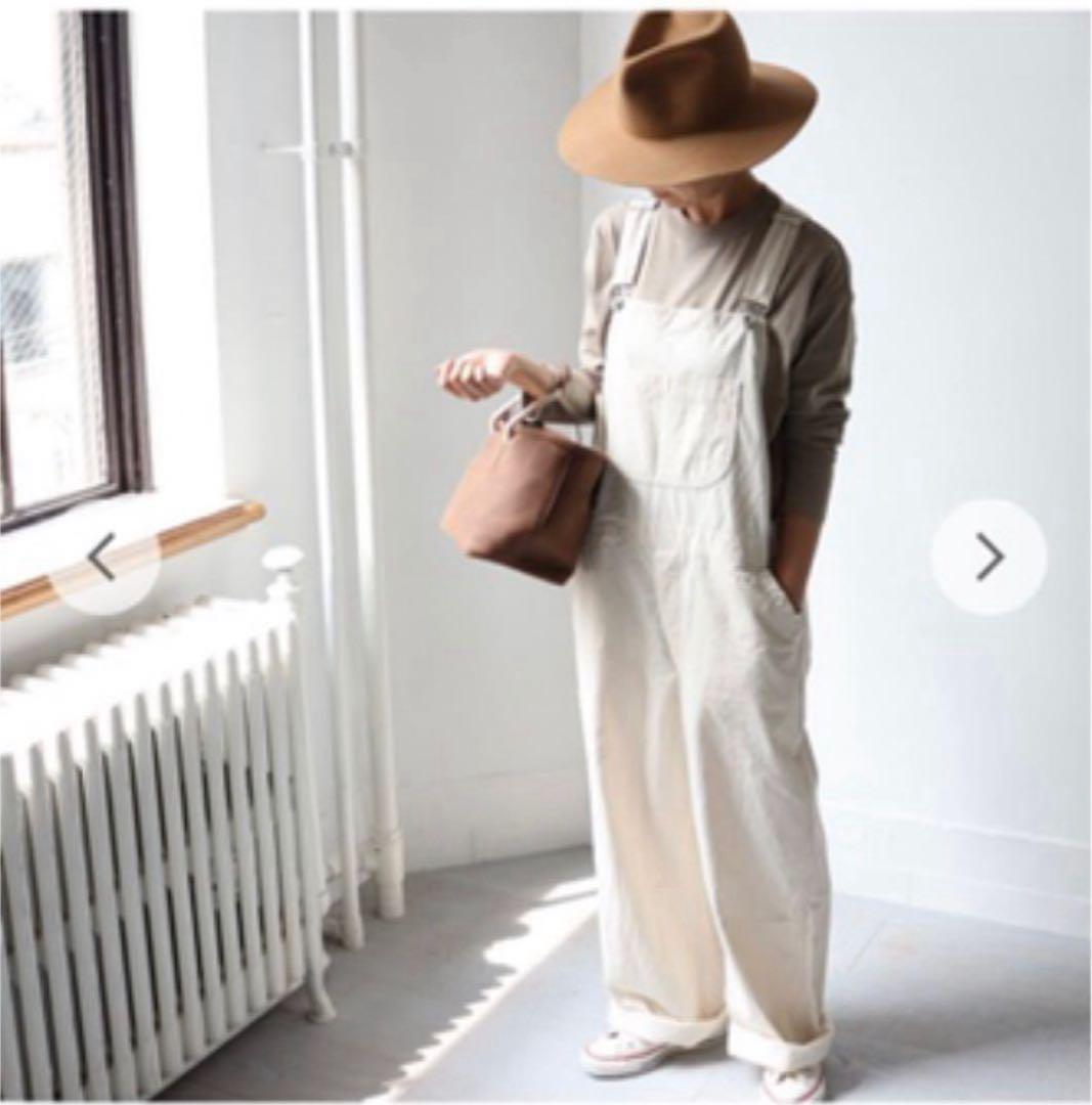 Véritécœur ホワイトオーバーオール