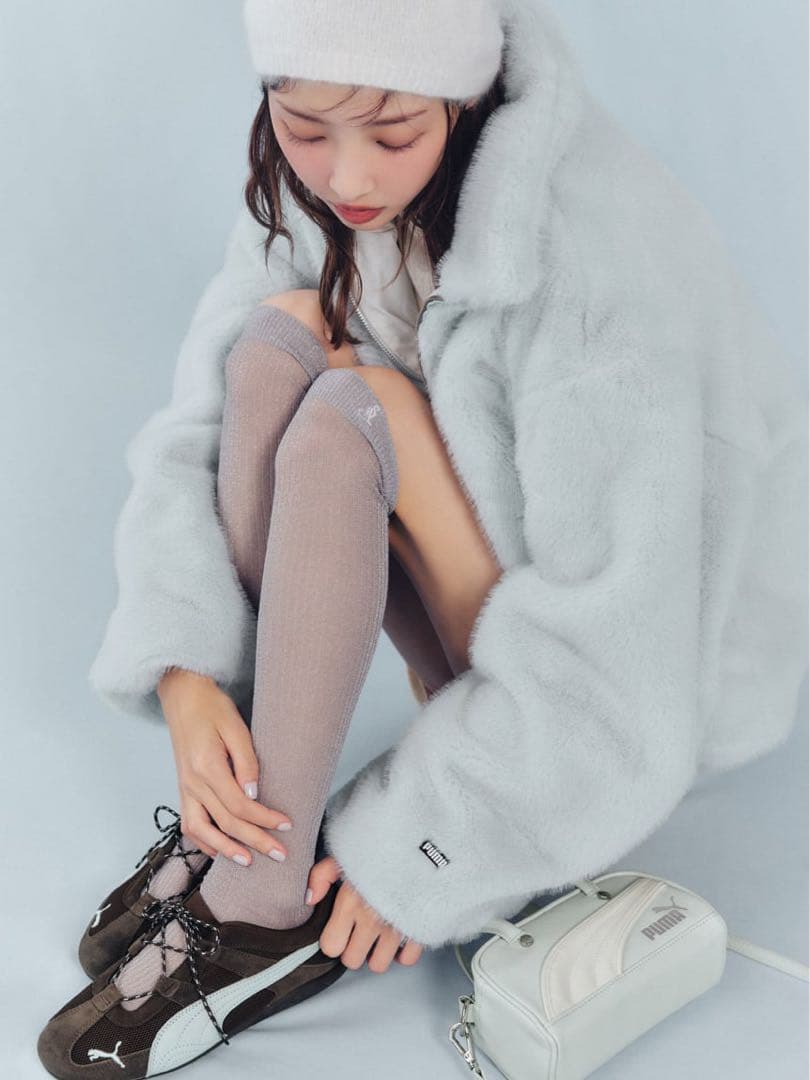 SNIDEL PUMA エコファーブルゾン