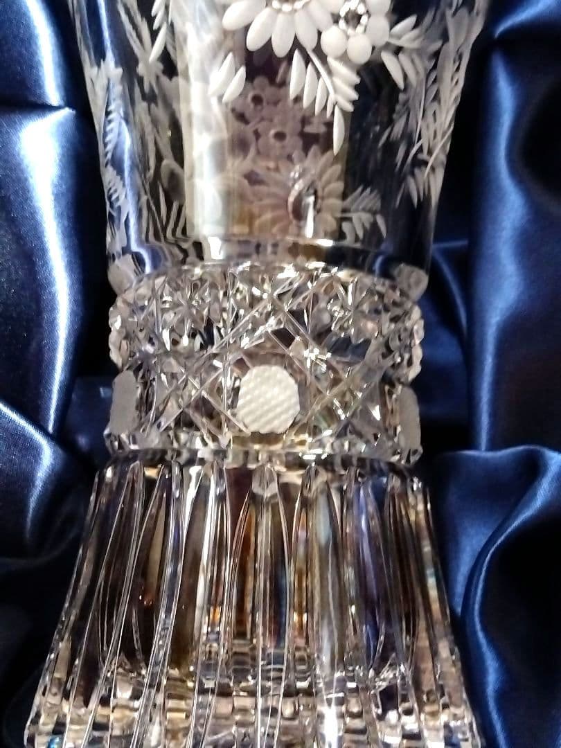 マイセンクリスタル マイセンフラワー 花瓶 MFW/180/21 新品未使用品