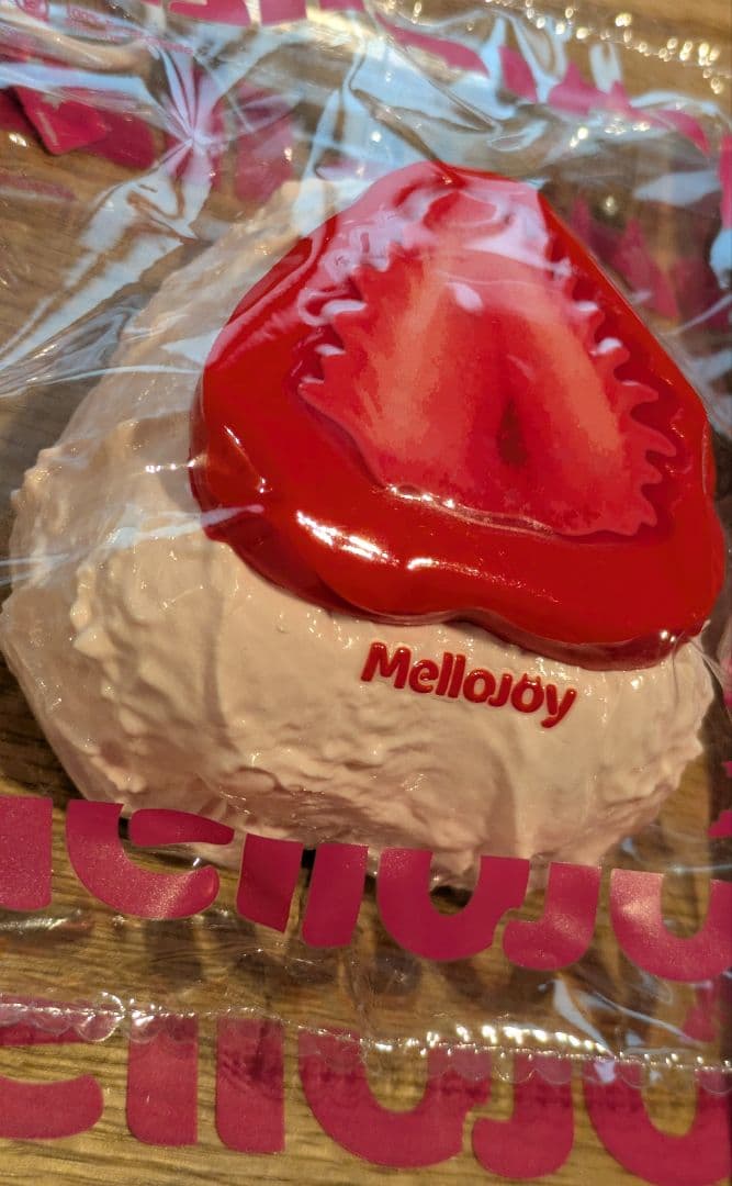 Mellojoy クリームまみれ大福 ストロベリー いちご スクイーズ