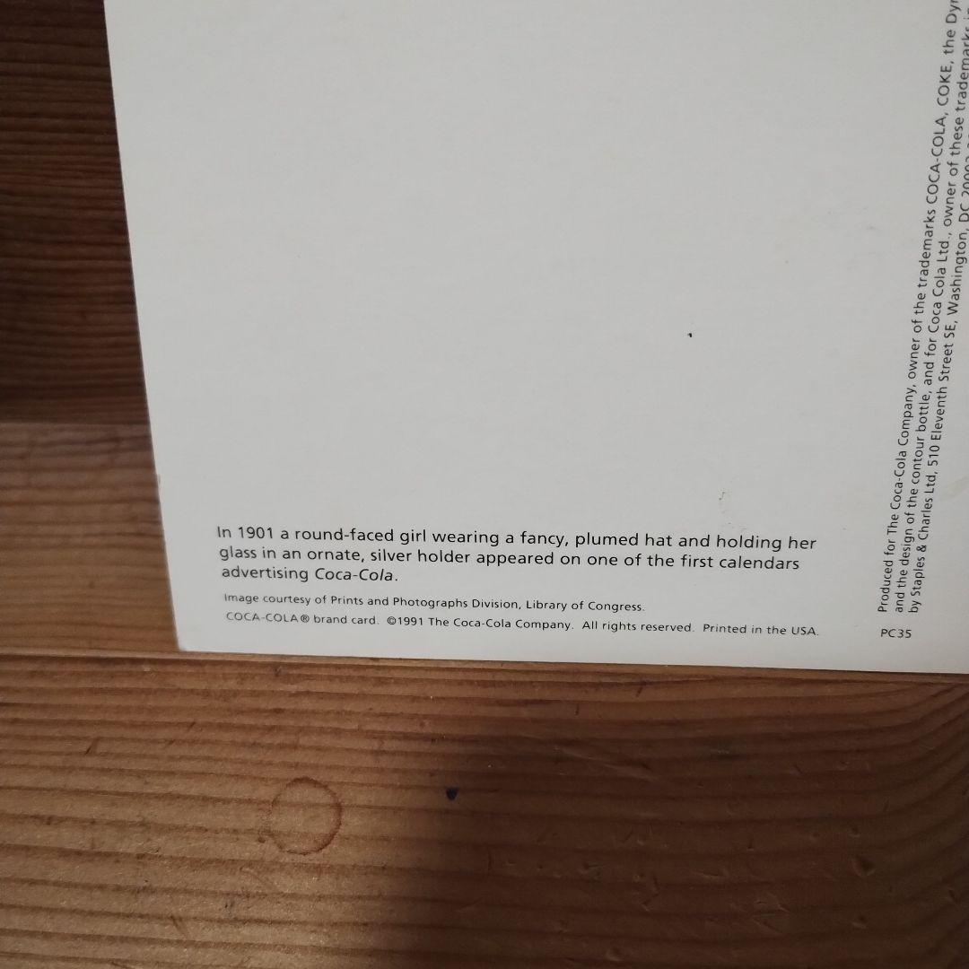 ★ビンテージCoca-Colaウッドフレームパブミラー