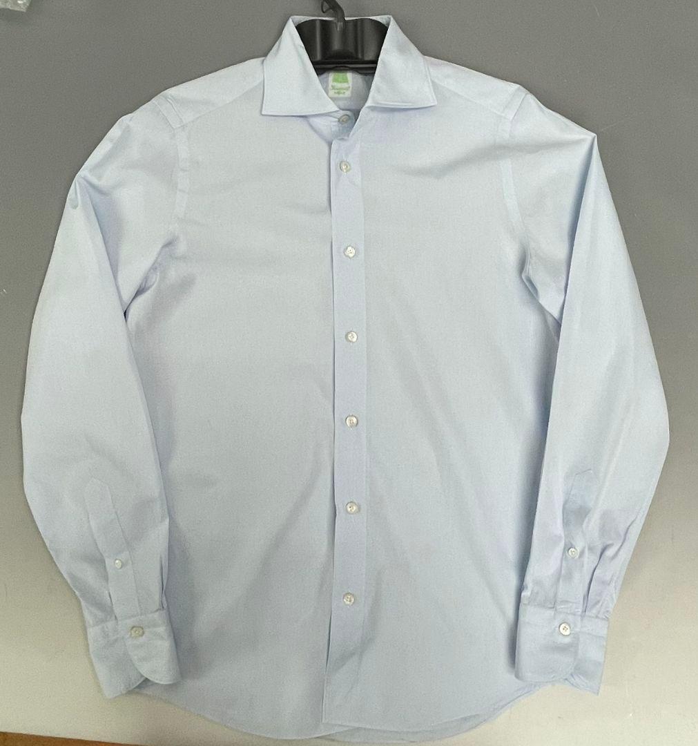 お値下げしました!フィナモレ ライトポプリンシャツ ALUMO社製 国内正規品