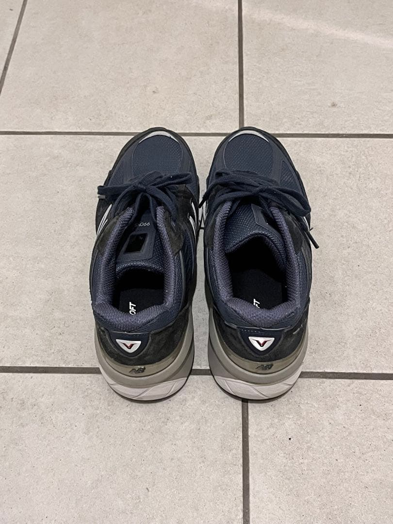 ★月末セール価格★ ニューバランス 990v5 26cm ネイビー スニーカー