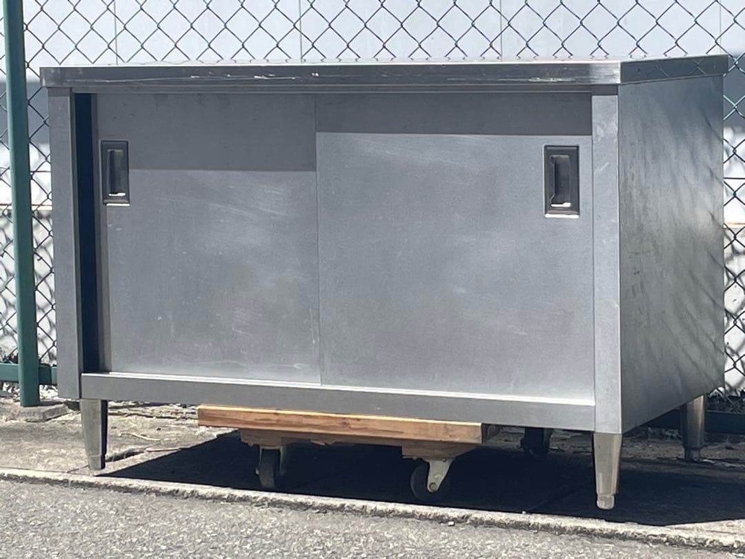 56014ステンレス製のスライドドア収納キャビネット