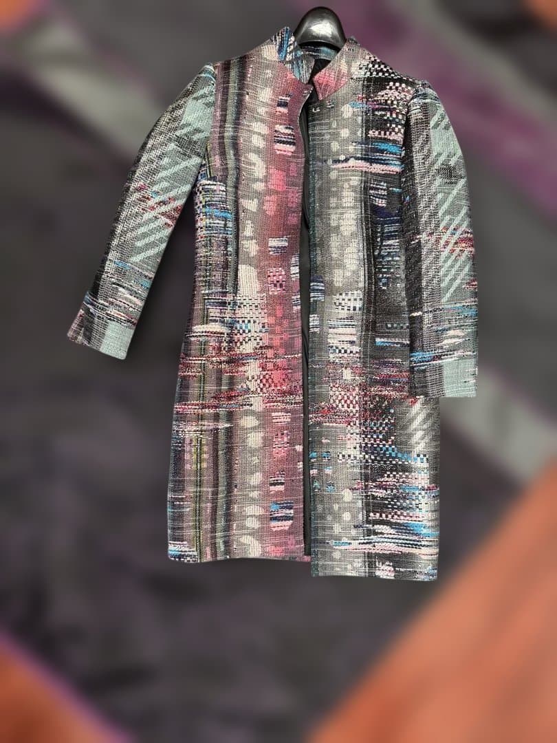 マリアケント社ツィード　コート　9号サイズ