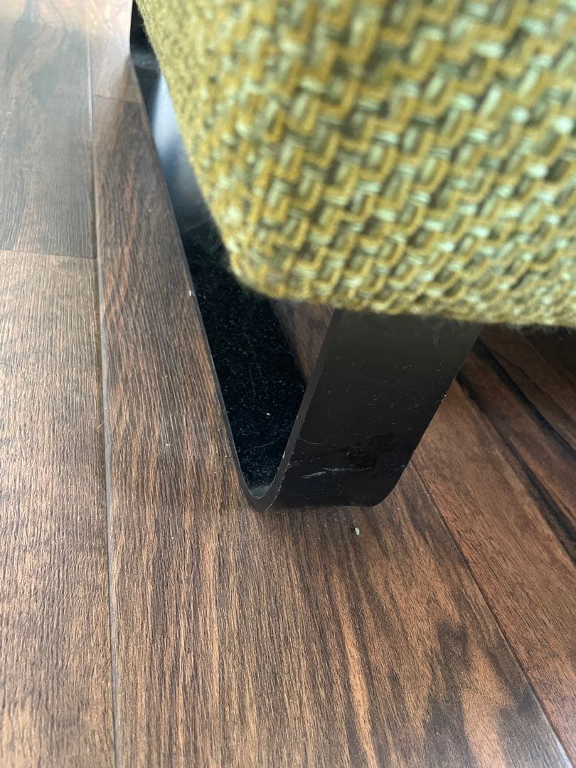 フランネルソファ　シエスタ　３人掛け　ソファベッド　グリーン　緑