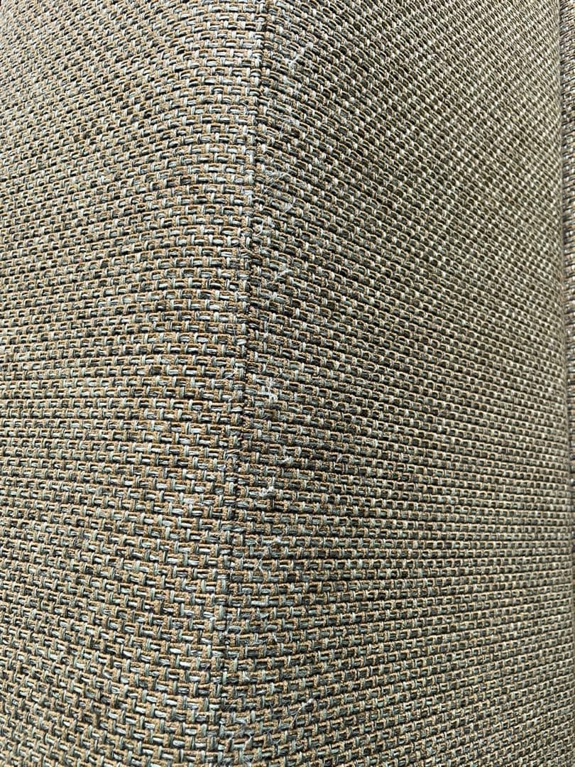 フランネルソファ　シエスタ　３人掛け　ソファベッド　グリーン　緑