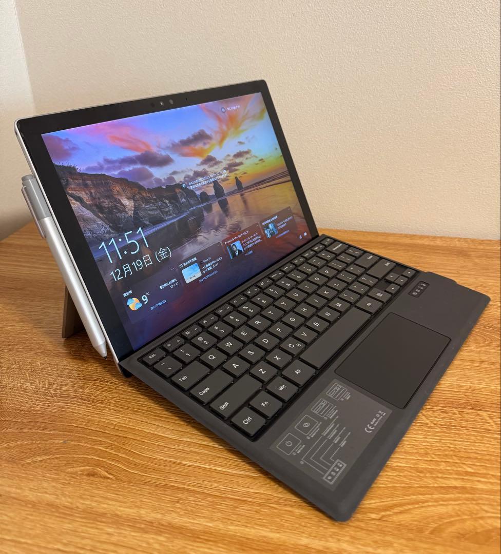 Surface Pro4(128G/4G) キーボード +充電器 + タッチペン