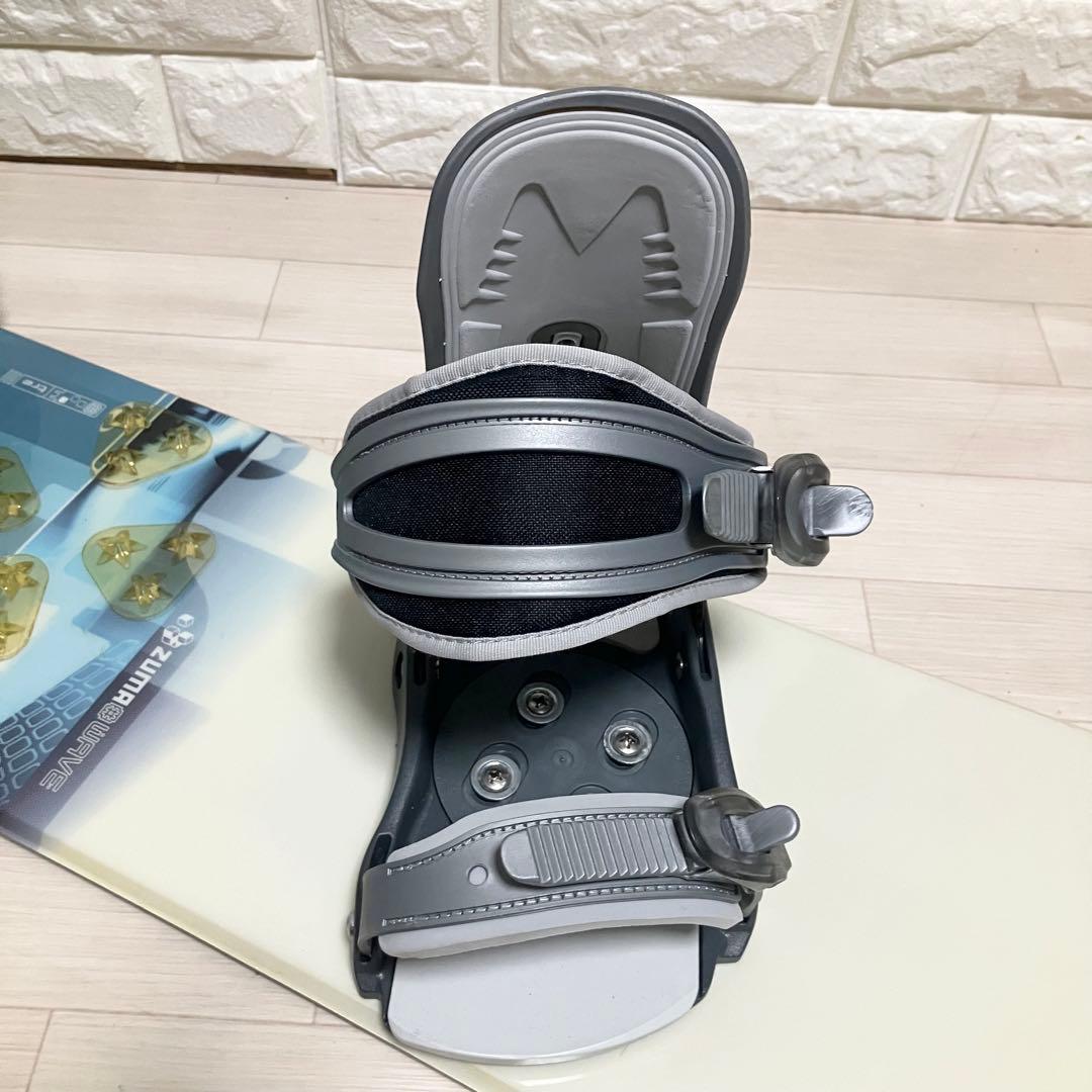 バック付/ZUMA WAVEツマ スノーボードセット138cm/バインディングS