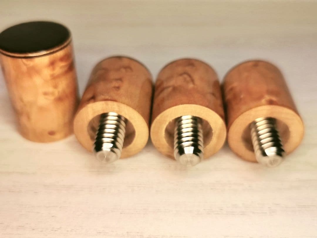 [14山]ジョイントキャップ バーズアイメイプル/エボニー 1B3S