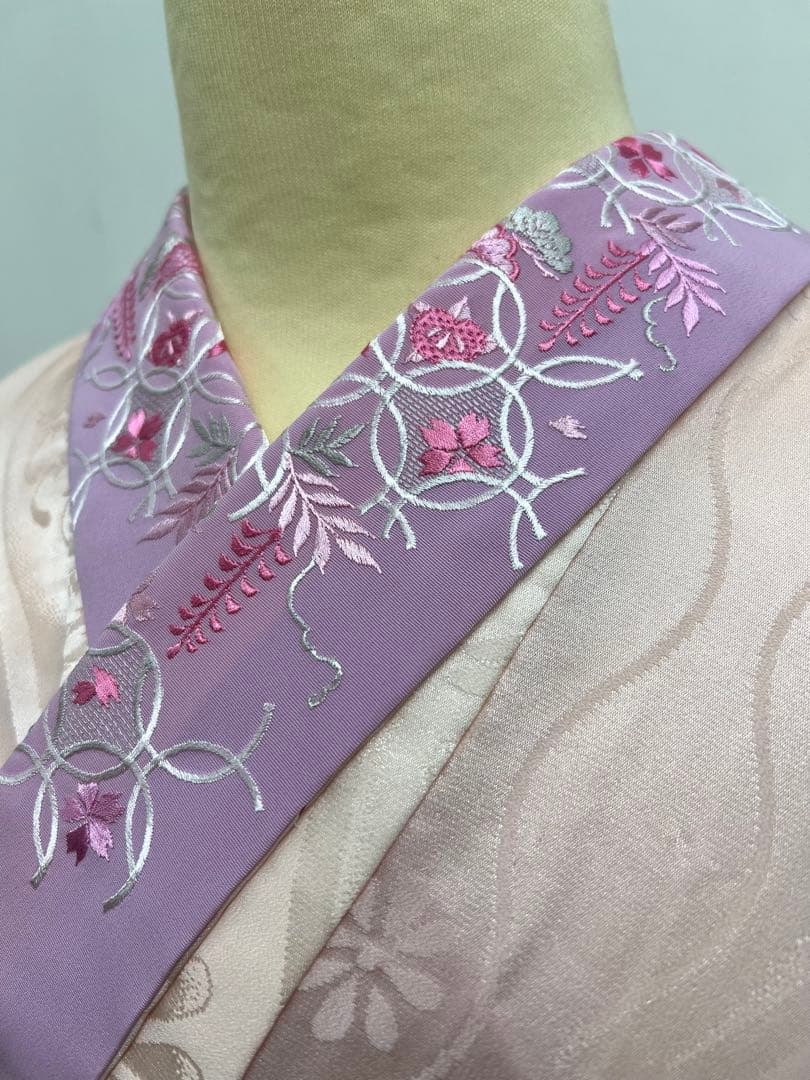 振り袖　フルセット　別誂長襦袢　成人式　金彩加工　銀通し　ますいわ屋扱い　597