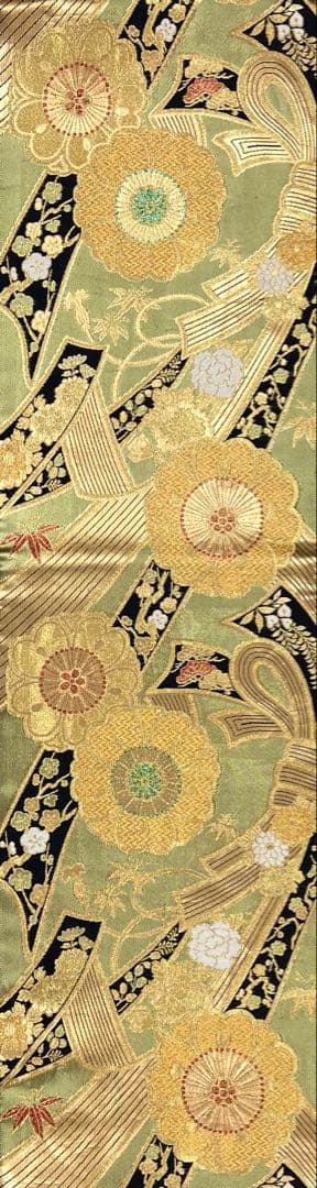 振り袖　フルセット　別誂長襦袢　成人式　金彩加工　銀通し　ますいわ屋扱い　597