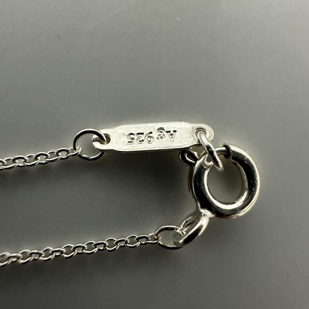 極美品　ティファニー　ネックレス　チェーンのみ　50cm　シルバー925