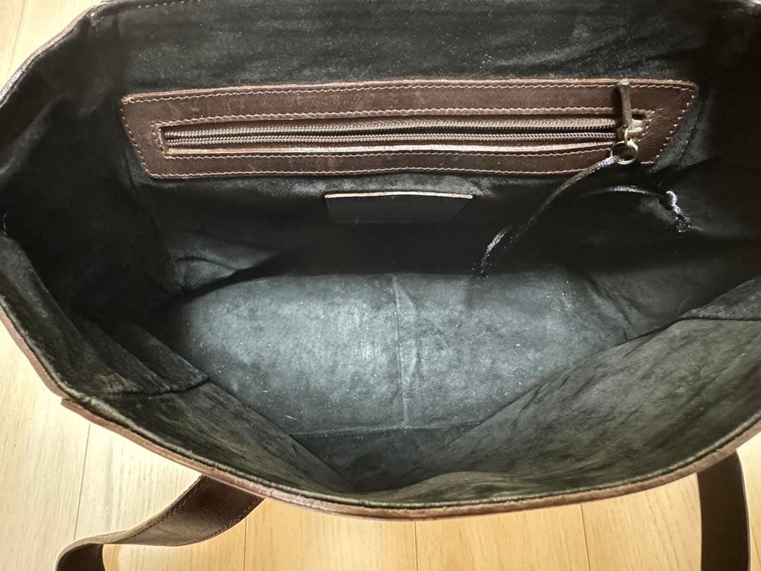 オールドコーチ トートバッグ ダークブラウン　 ビンテージ G7E-9103