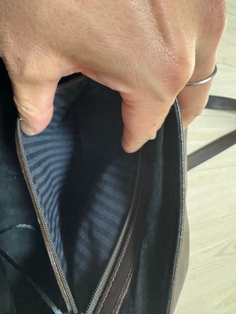 オールドコーチ トートバッグ ダークブラウン　 ビンテージ G7E-9103