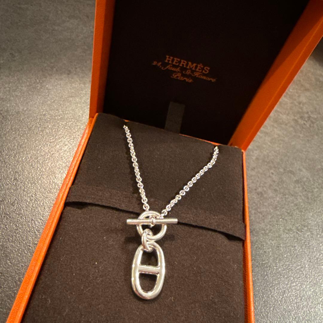 ※新品未使用　エルメス　シェーヌ・ダンクル アミュレット ネックレス