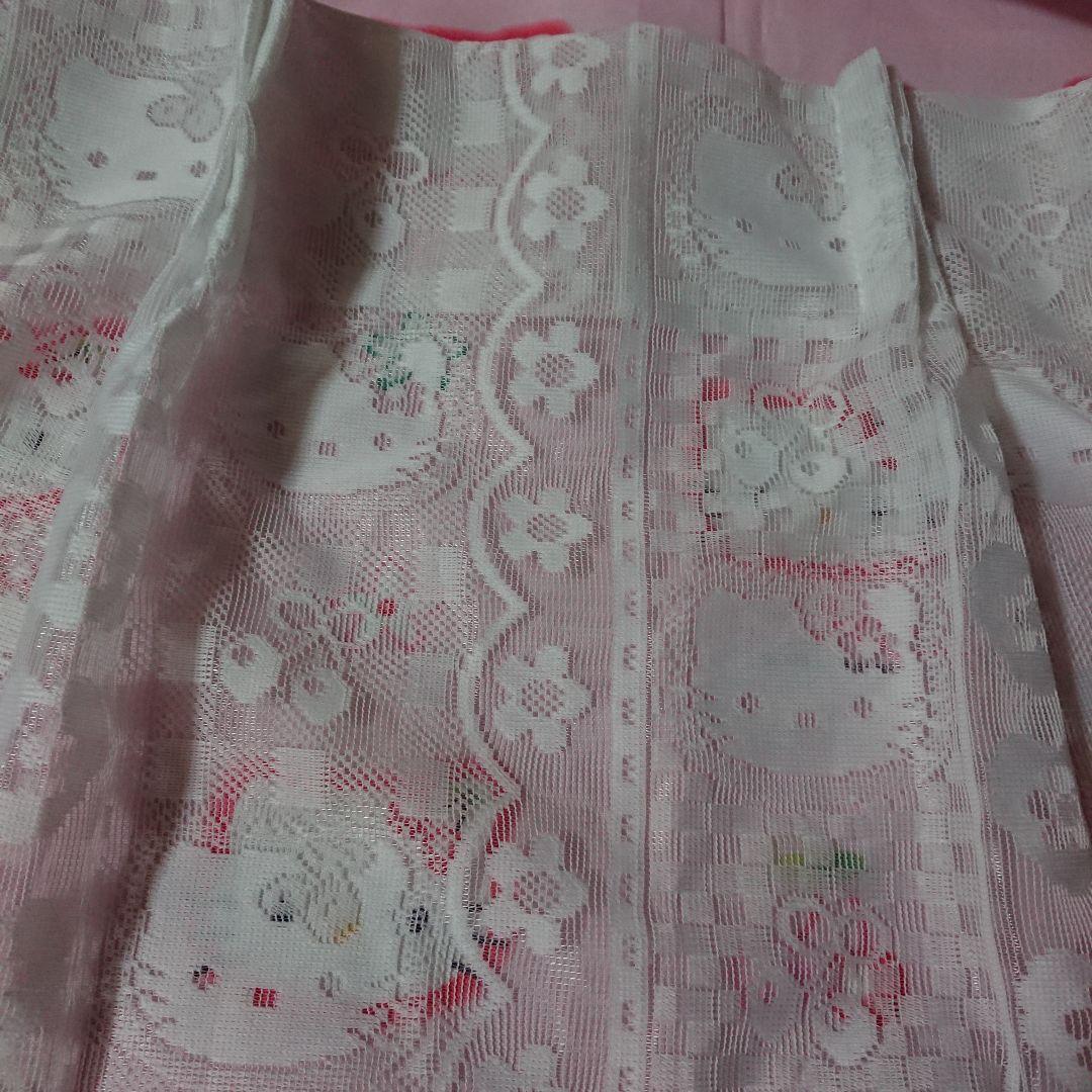 最終価格！さくらんぼキティレースカーテン２枚