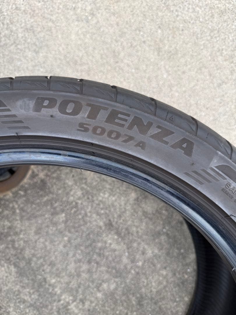 安*史様 7分山 ポテンザ S007A 235/40R18 2021年製 4本