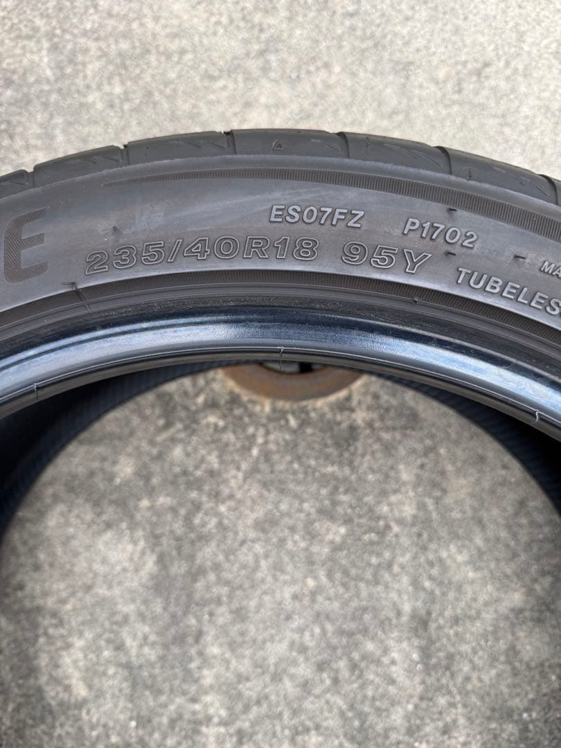 安*史様 7分山 ポテンザ S007A 235/40R18 2021年製 4本