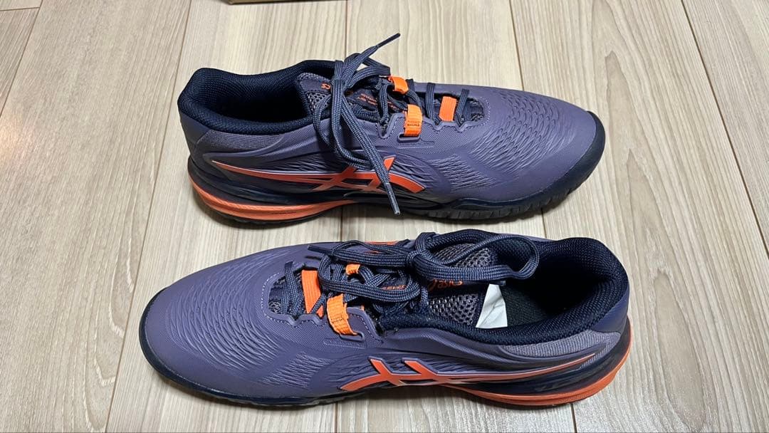 [美品]ASICS テニスシューズ GEL-RESOLUTION X WIDE