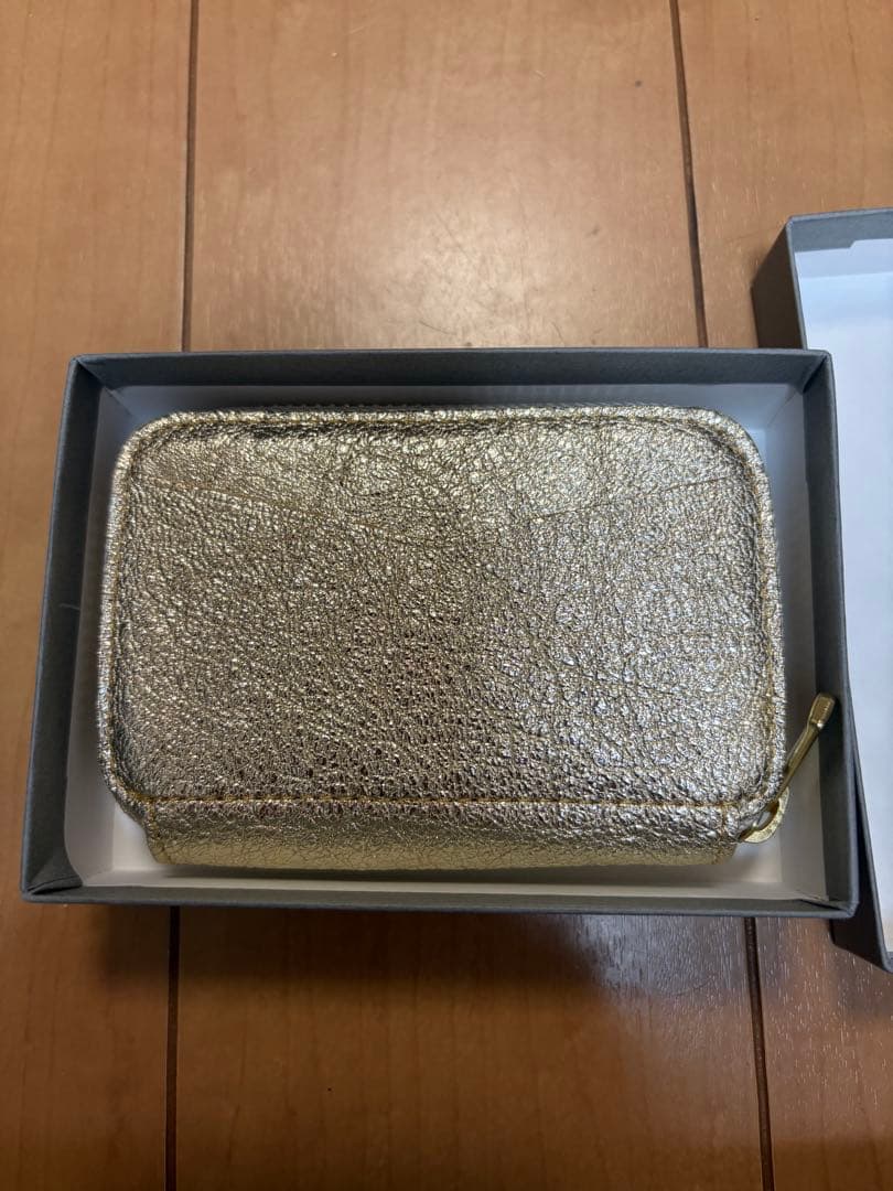 NADAYA ゴールドmuコンパクト財布