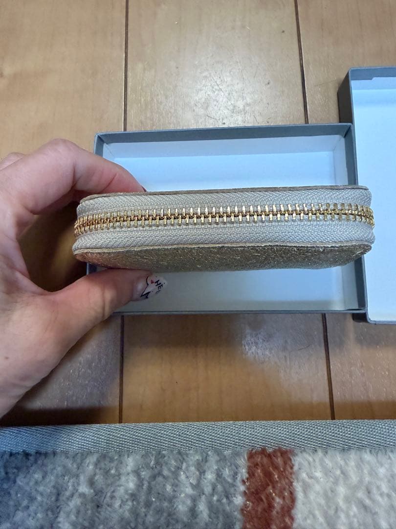 NADAYA ゴールドmuコンパクト財布