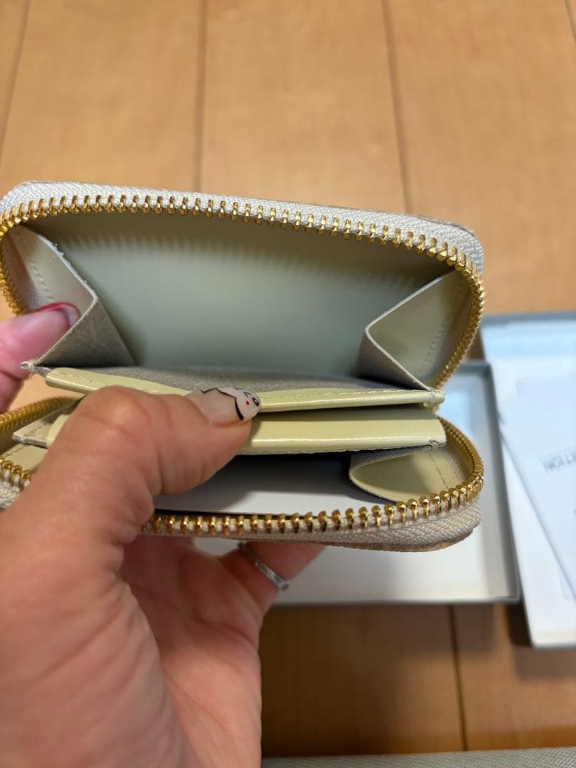 NADAYA ゴールドmuコンパクト財布