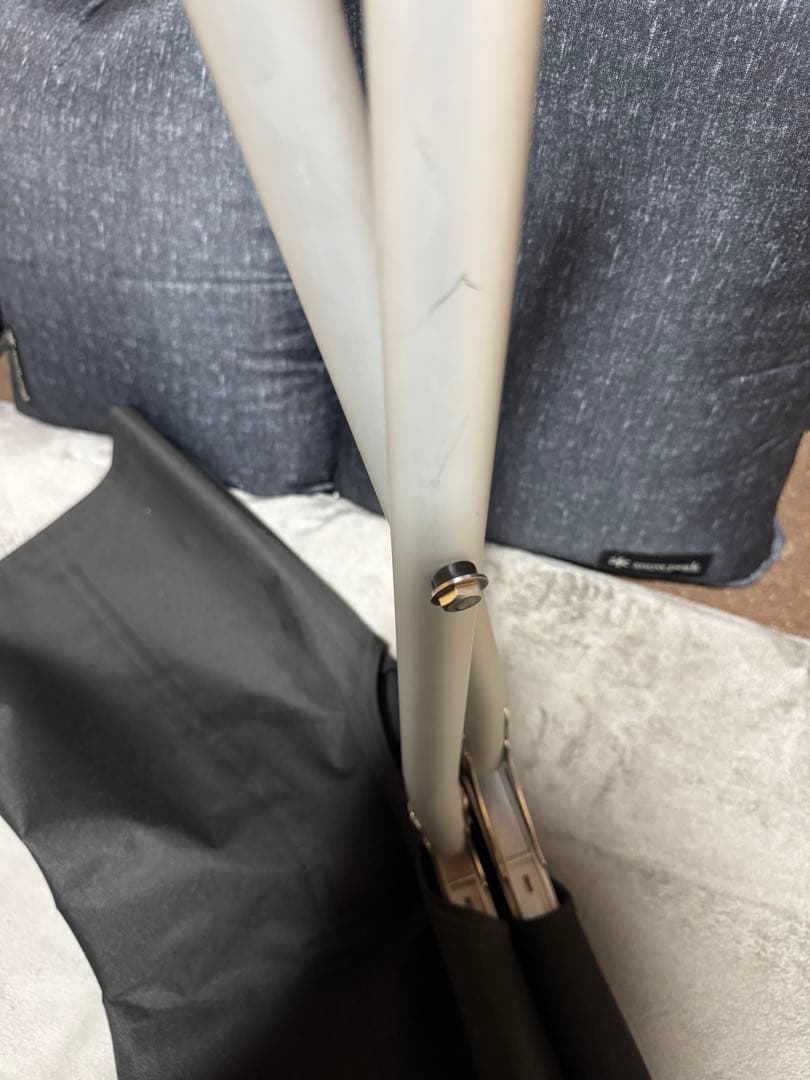 スノーピーク コット ハイテンションブラック 保護カバー付き(FES-029)