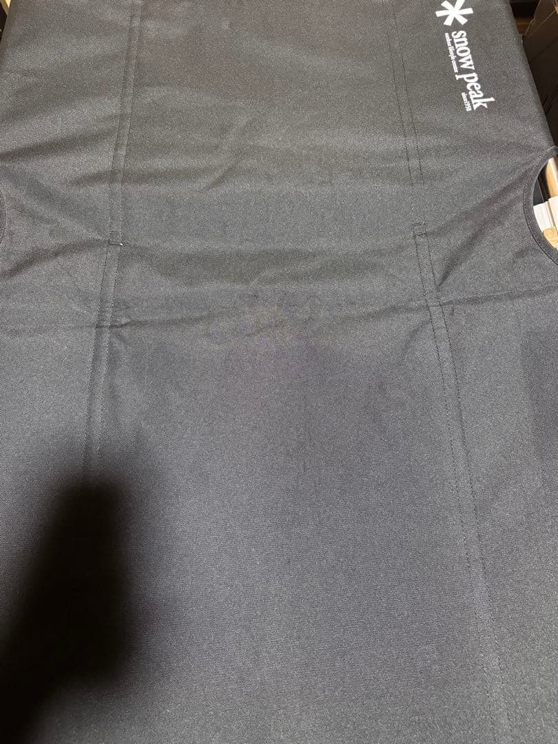 スノーピーク コット ハイテンションブラック 保護カバー付き(FES-029)