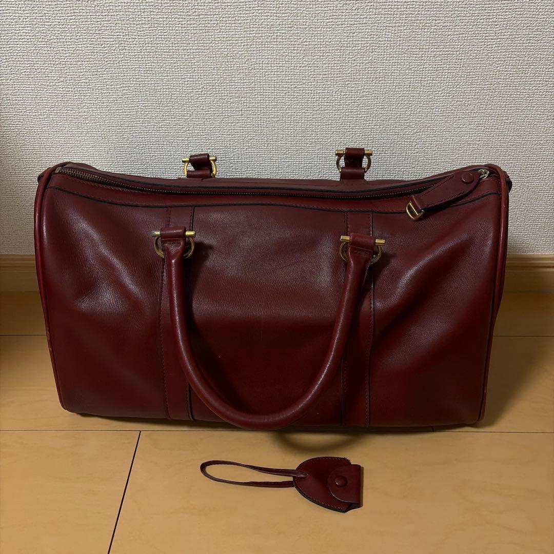 鑑定済✨　カルティエ ボストンバッグ マストライン 肩掛け