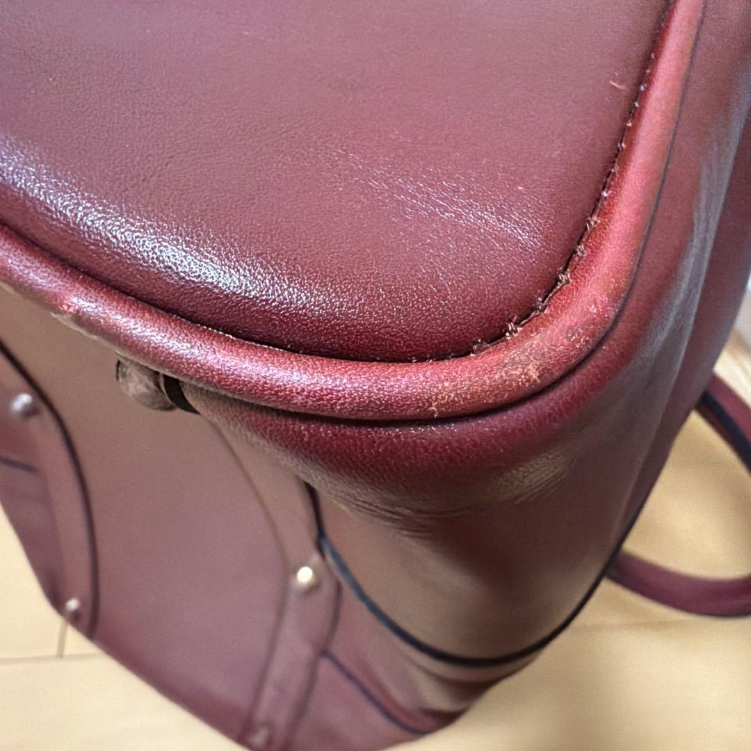 鑑定済✨　カルティエ ボストンバッグ マストライン 肩掛け