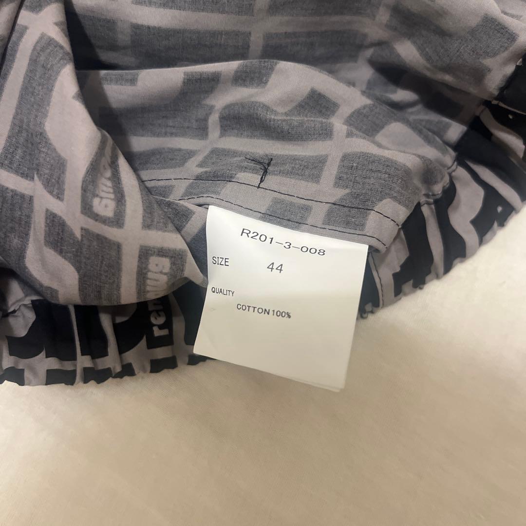 renoma総柄モノグラムパーカー