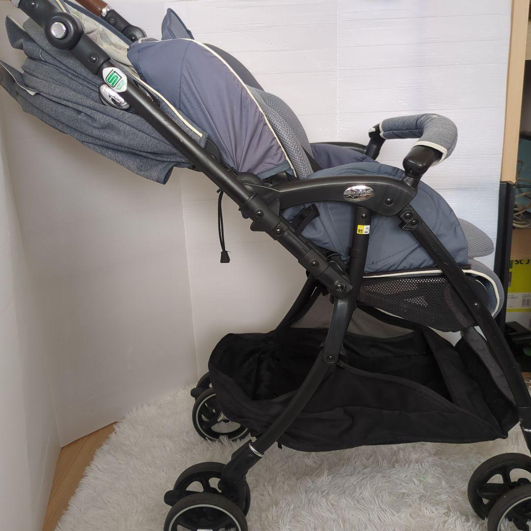 【美品】アップリカ ラクーナビッテクッション ベビーカー aprica 限定