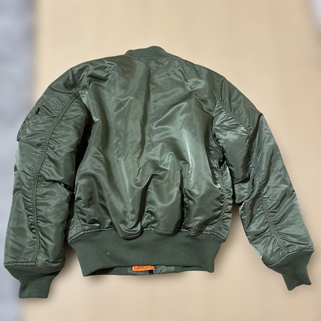 ALPHA INDUSTRIES MA-1 ジャケット ヴィンテージグリーン M