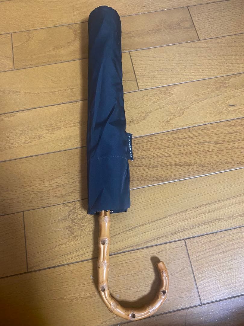 フォックスアンブレラ　TEL12 メンズ　折り畳み傘　ブラック　ワンギー