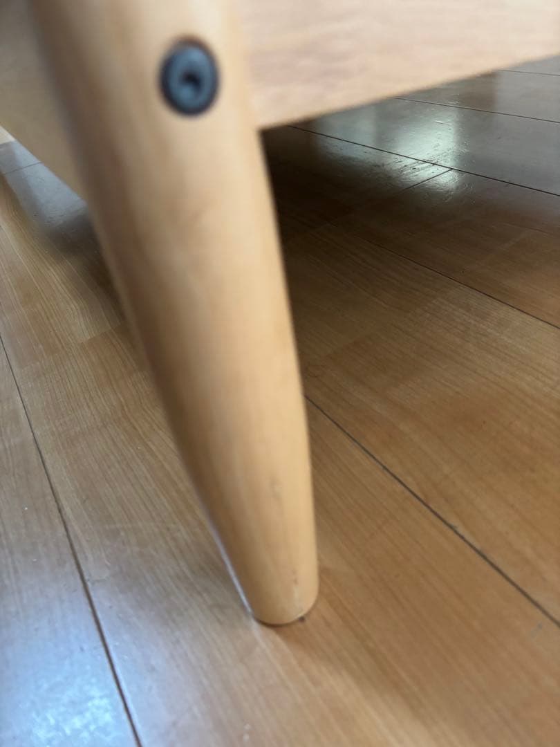 ニトリ ソファ 2人掛け 布張り 木製フレーム d4042