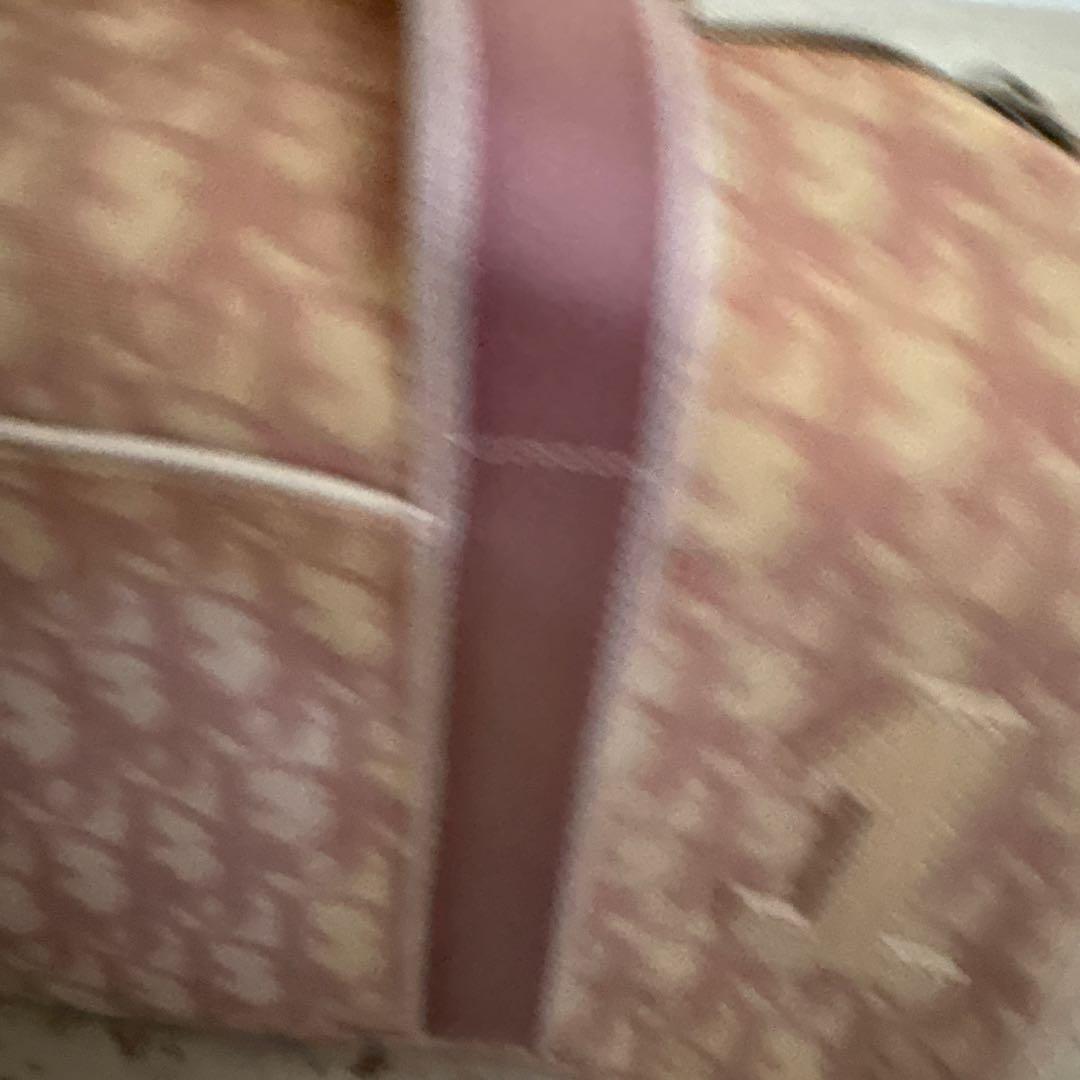 DIOR ピンクトロッター　ボストンバッグ