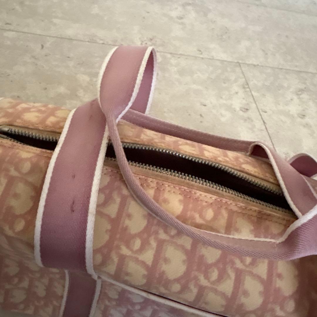 DIOR ピンクトロッター　ボストンバッグ