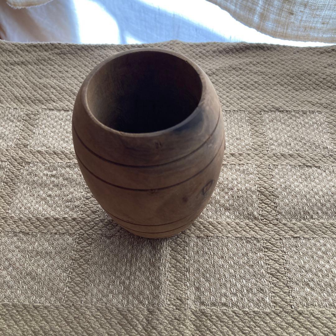 フランスアンティーク木箱＆オリーブのペン立て