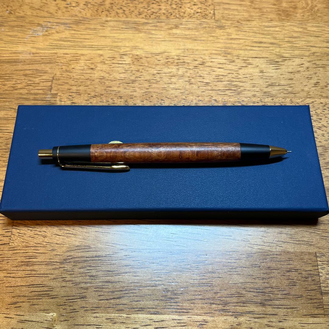 野原工芸　0.5 mmシャーペン　ゴールド金具　　シーオーク