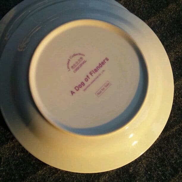 フランダースの犬 お皿