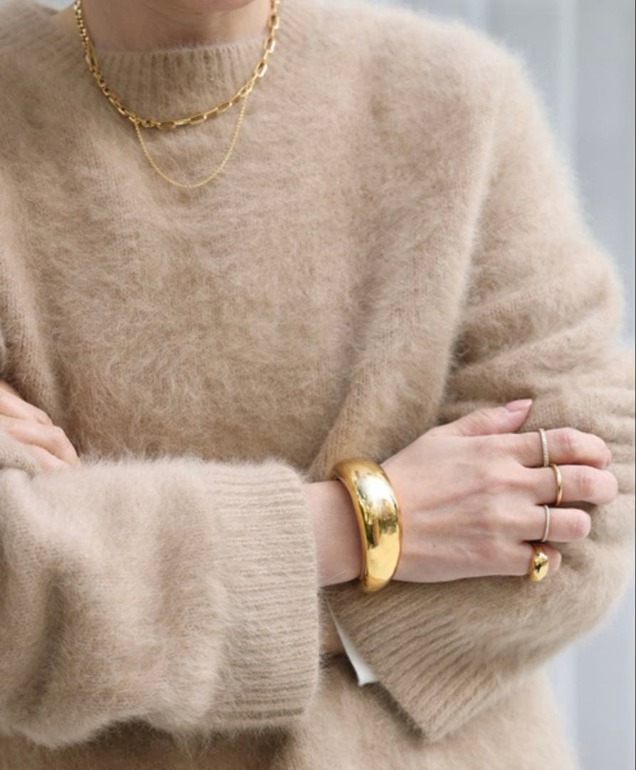 Deuxieme Classe ニットDUET クルーネック Sweater