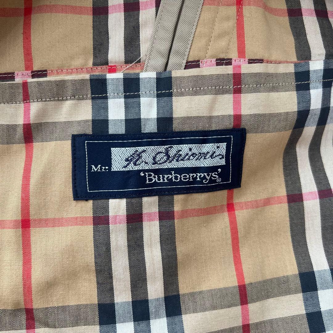 バーバリー ノバチェック裏地 トレンチコート ベージュ　M