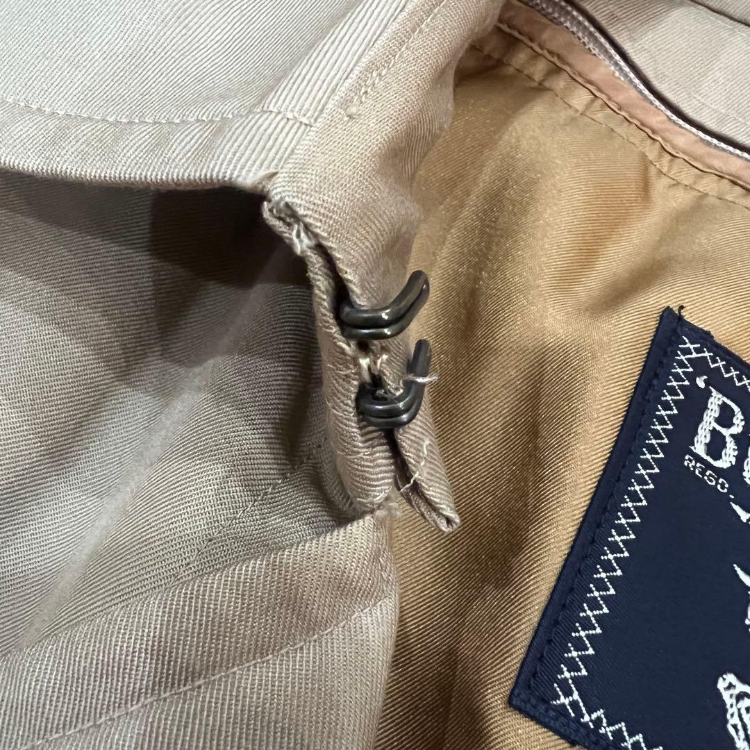 バーバリー ノバチェック裏地 トレンチコート ベージュ　M