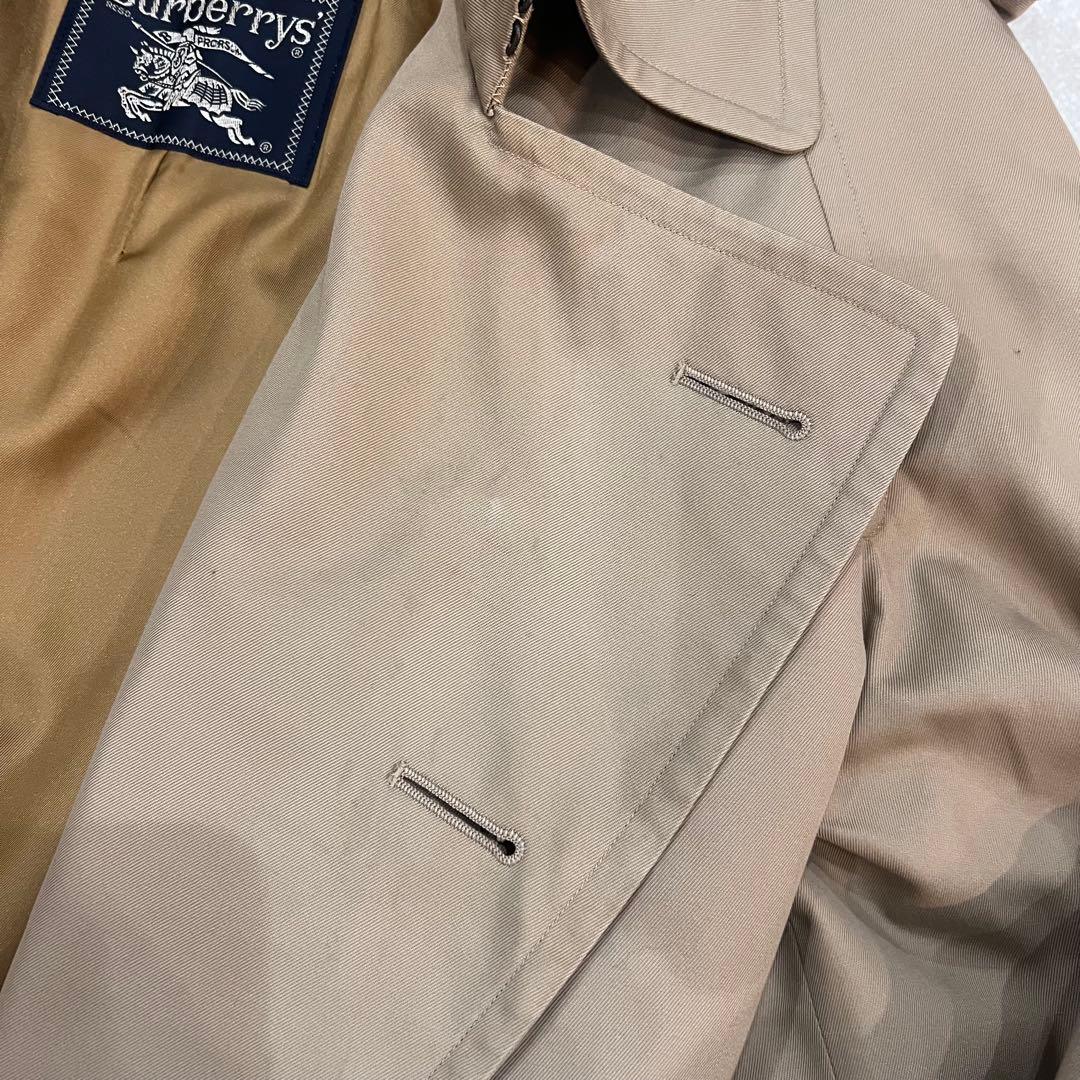 バーバリー ノバチェック裏地 トレンチコート ベージュ　M