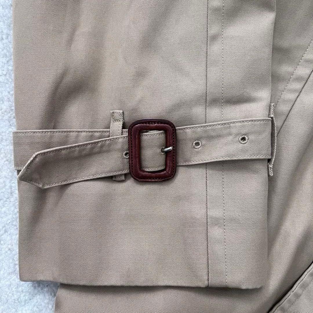 バーバリー ノバチェック裏地 トレンチコート ベージュ　M