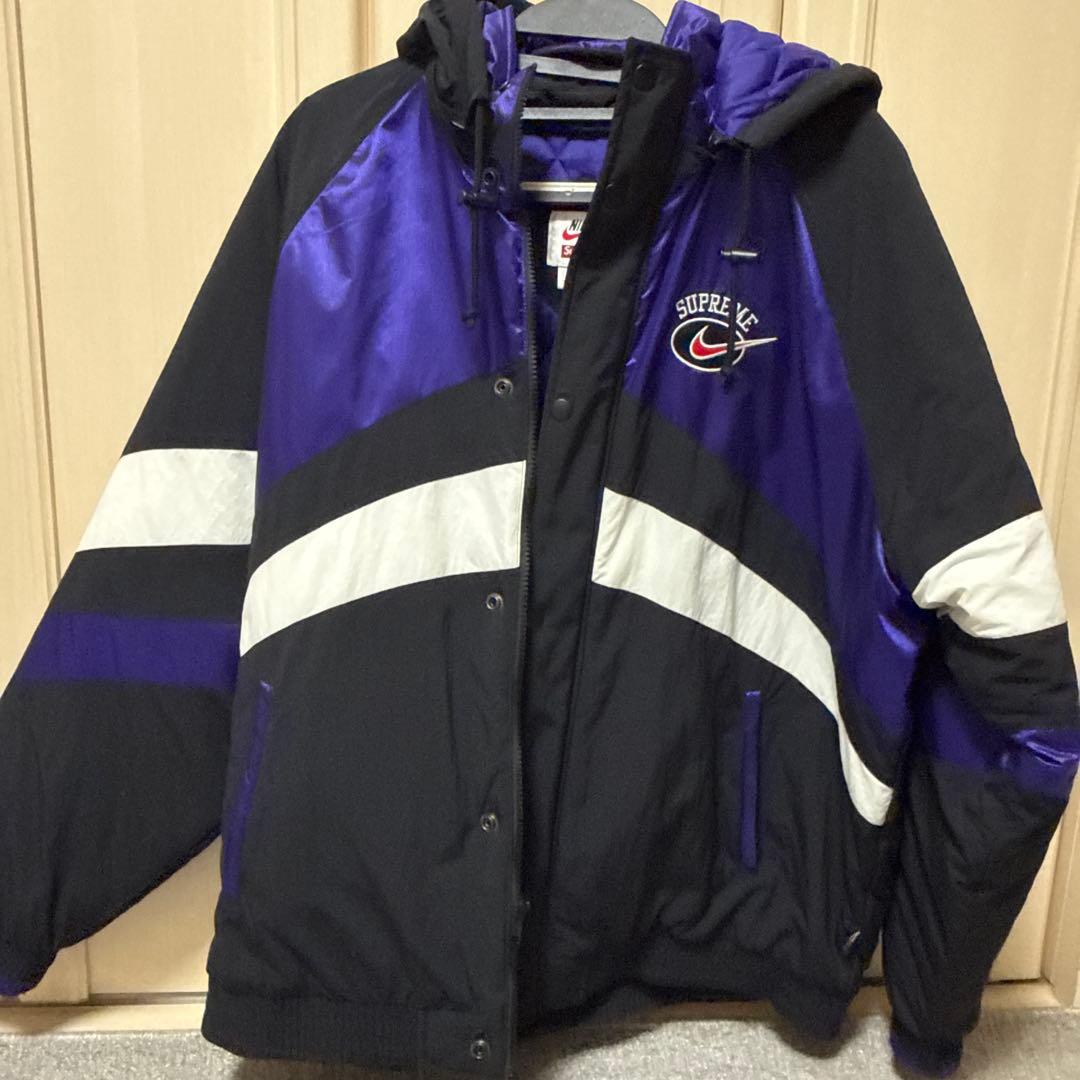ジャケット・アウター Supreme Nike Hooded Sport Jacket Purple