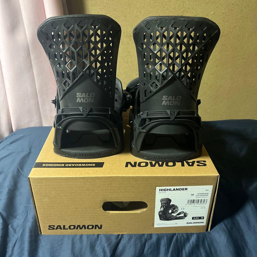 スノーボード 24-25 salomon highlander M black
