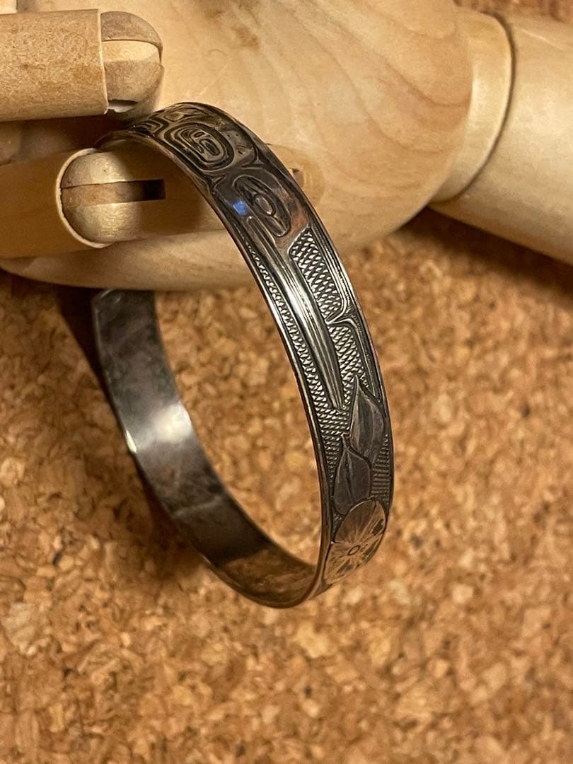 ◆感謝価格◆ハミングバード◆シルバーバングル◆